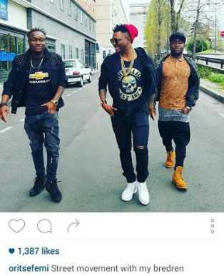 Oritsefemi and his Band storm Paris