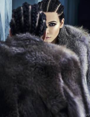 Kim Kardashian shares photos from glam photoshoot