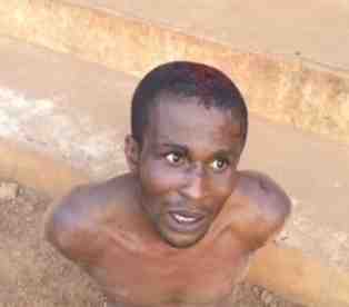 Notorious armed robber caught trying to rape a married woman